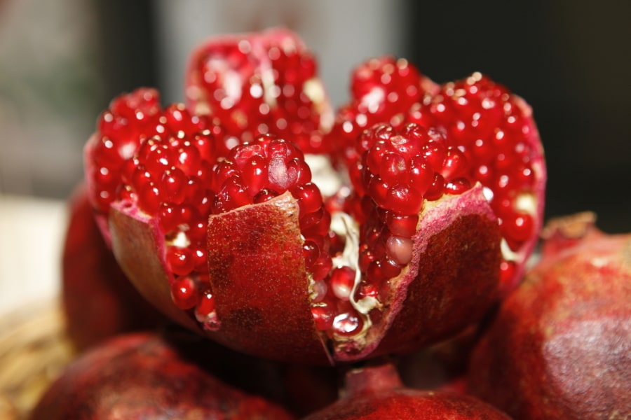 La grenade, source de vitamine C !
