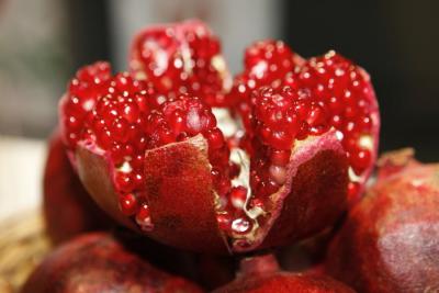 La grenade, source de vitamine C !
