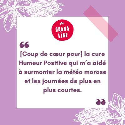 Elsa du podcast MyTalkyMoment nous partage son coup de cœur pour Granaline