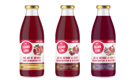 Purs jus de grenade BIO Granaline